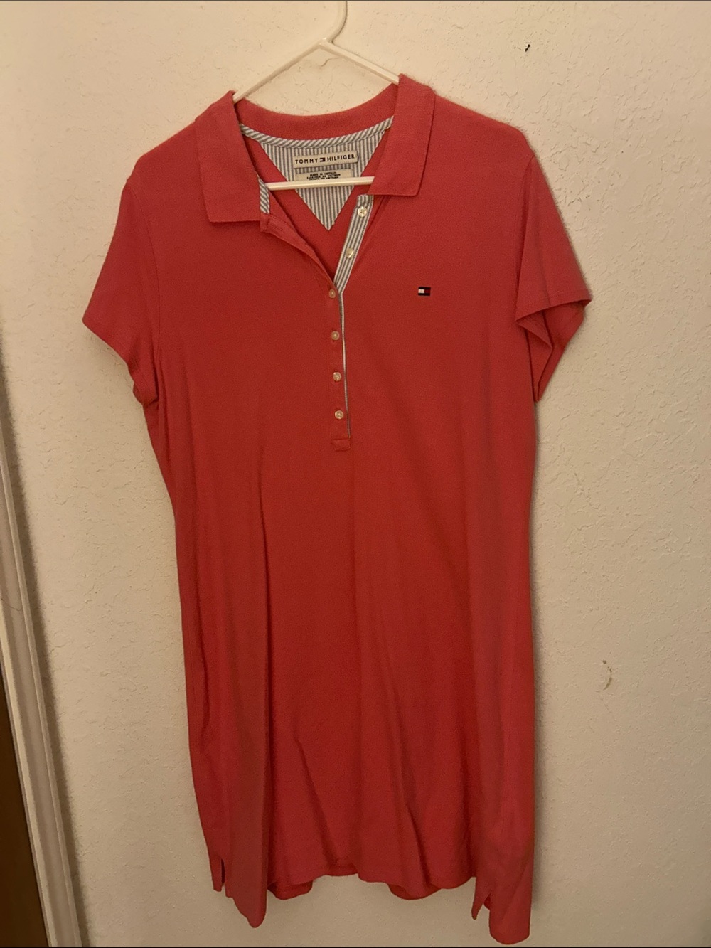 Tommy Hilfiger pink women’s Polo sport dress